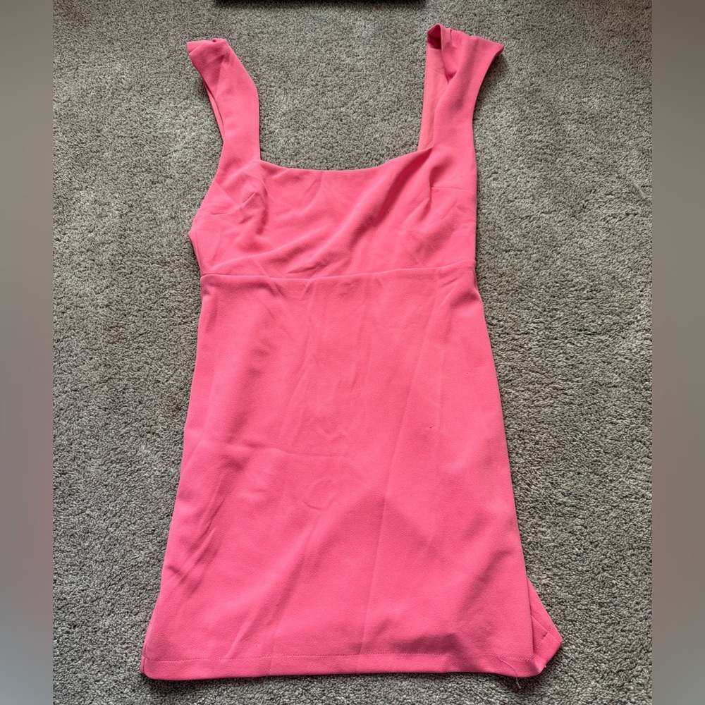 Hello Molly Vibrant Pink Dress